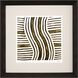 Abstract Collection Brown Framed Art