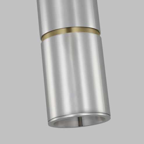 Mick De Giulio Sottile LED 3 inch Polished Stainless Steel Line-Voltage Pendant Ceiling Light