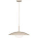 Mont 1 Light 20 inch Sand Dune Pendant Ceiling Light in Standard