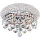 Empire 2 Light 12 inch Chrome Wall Light