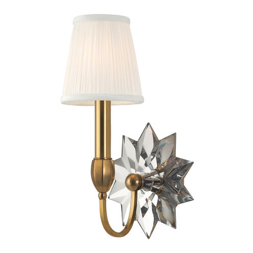 Barton 1 Light 7.5 inch Aged Brass Wall Sconce Wall Light