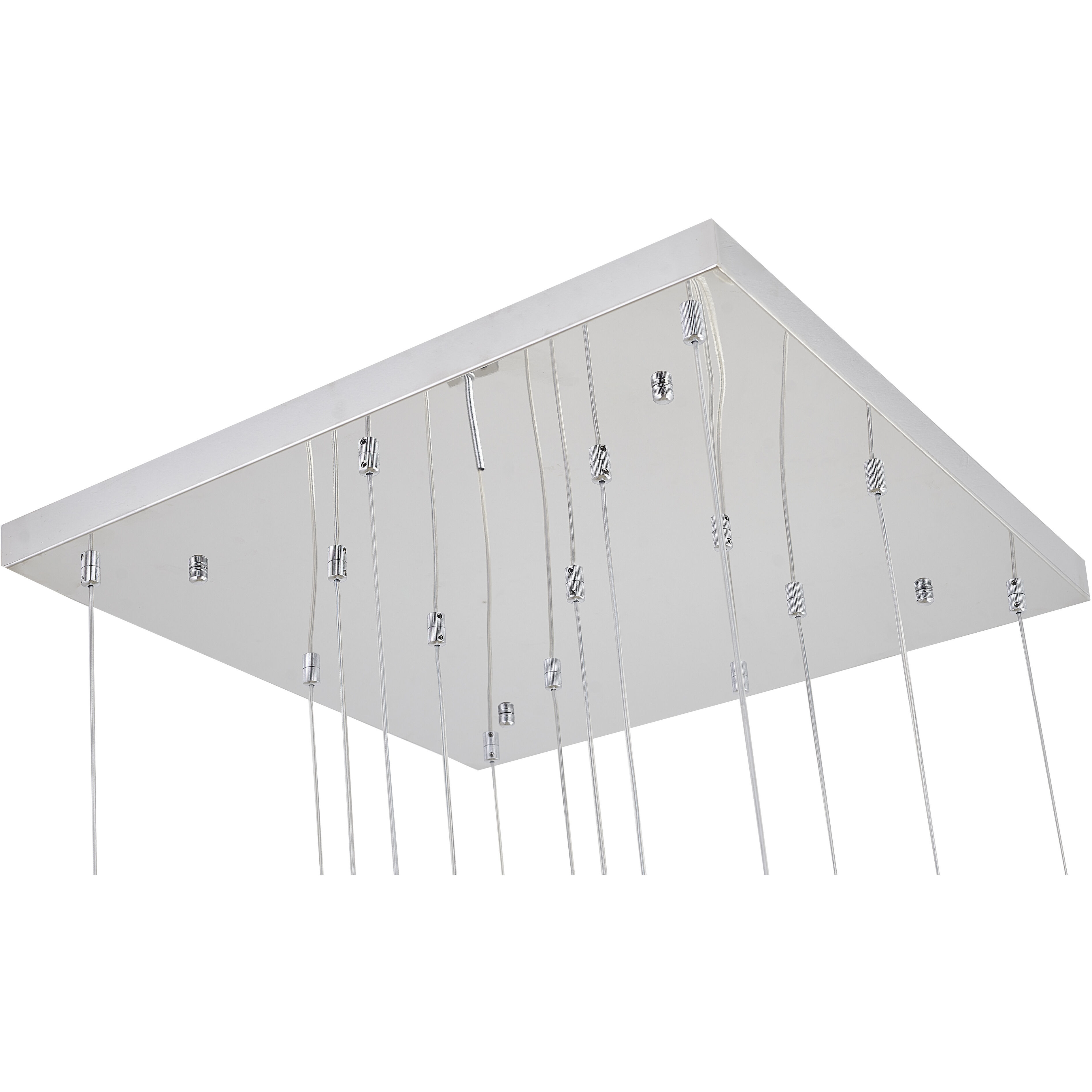 Canada 15 Light 24 inch Chrome Chandelier Ceiling Light