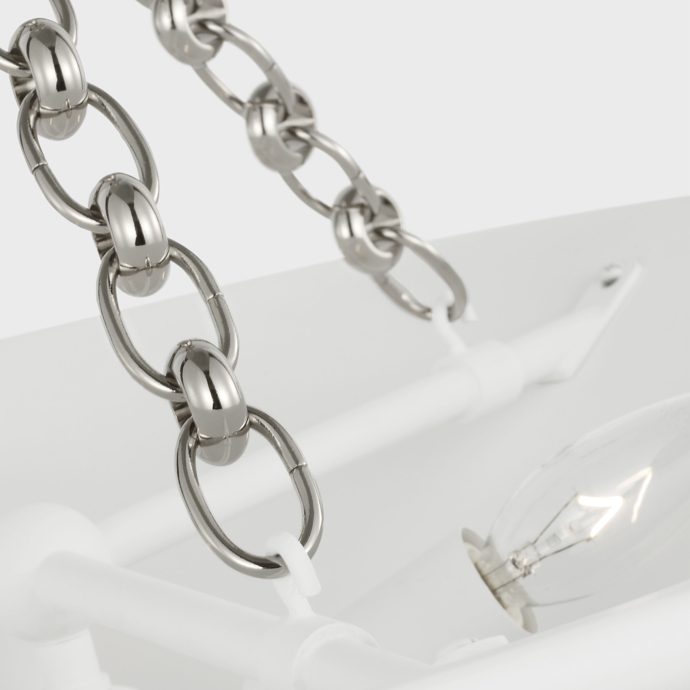 AERIN Mollino LED 24 inch Polished Nickel Semi-Flush Mount Ceiling Light