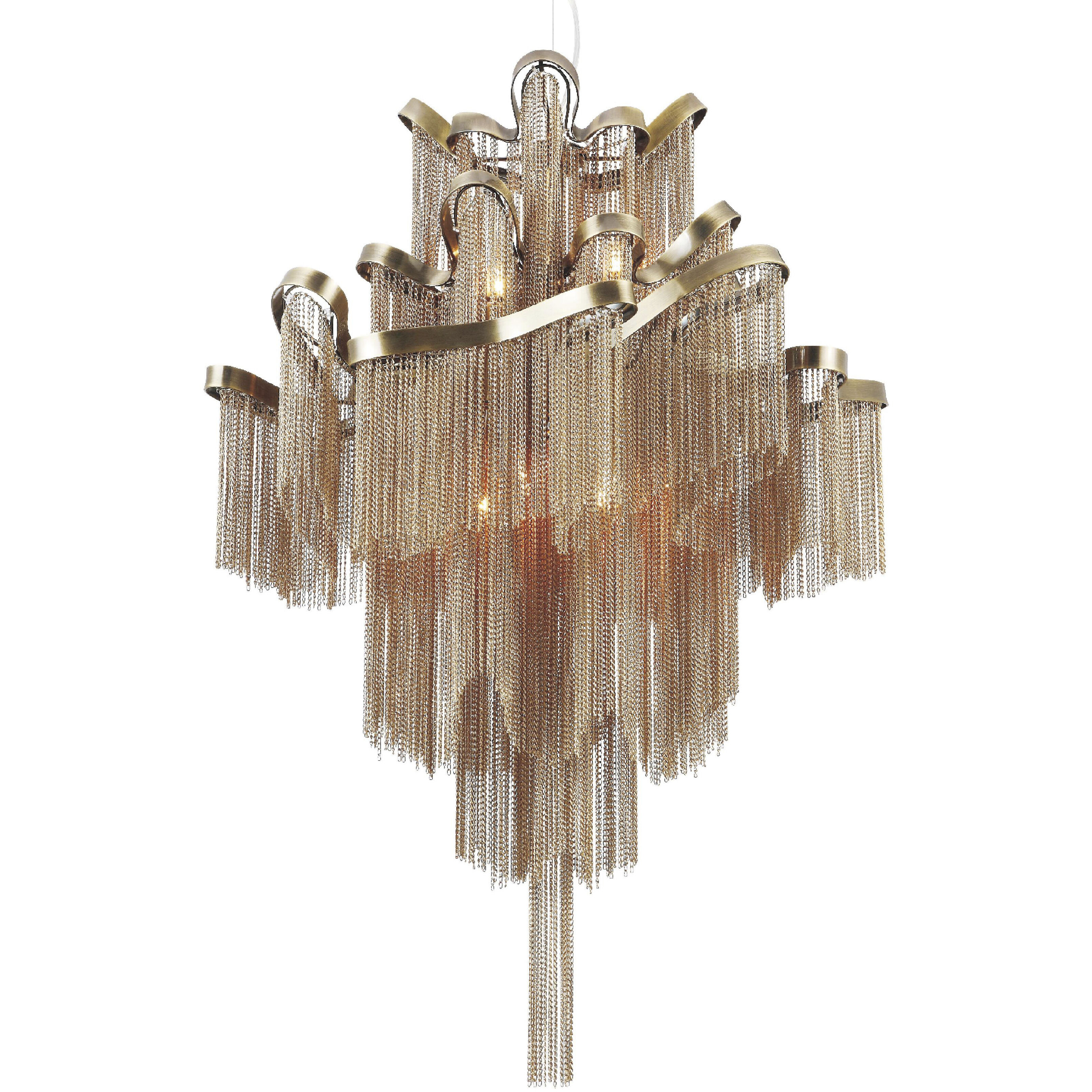 Canada 8 Light 24 inch Bronze Chandelier Ceiling Light