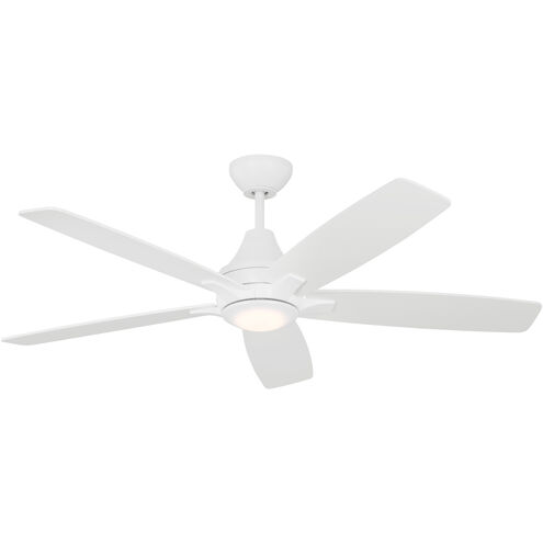 Lowden 52 LED 52 inch Matte White Indoor/Outdoor Ceiling Fan