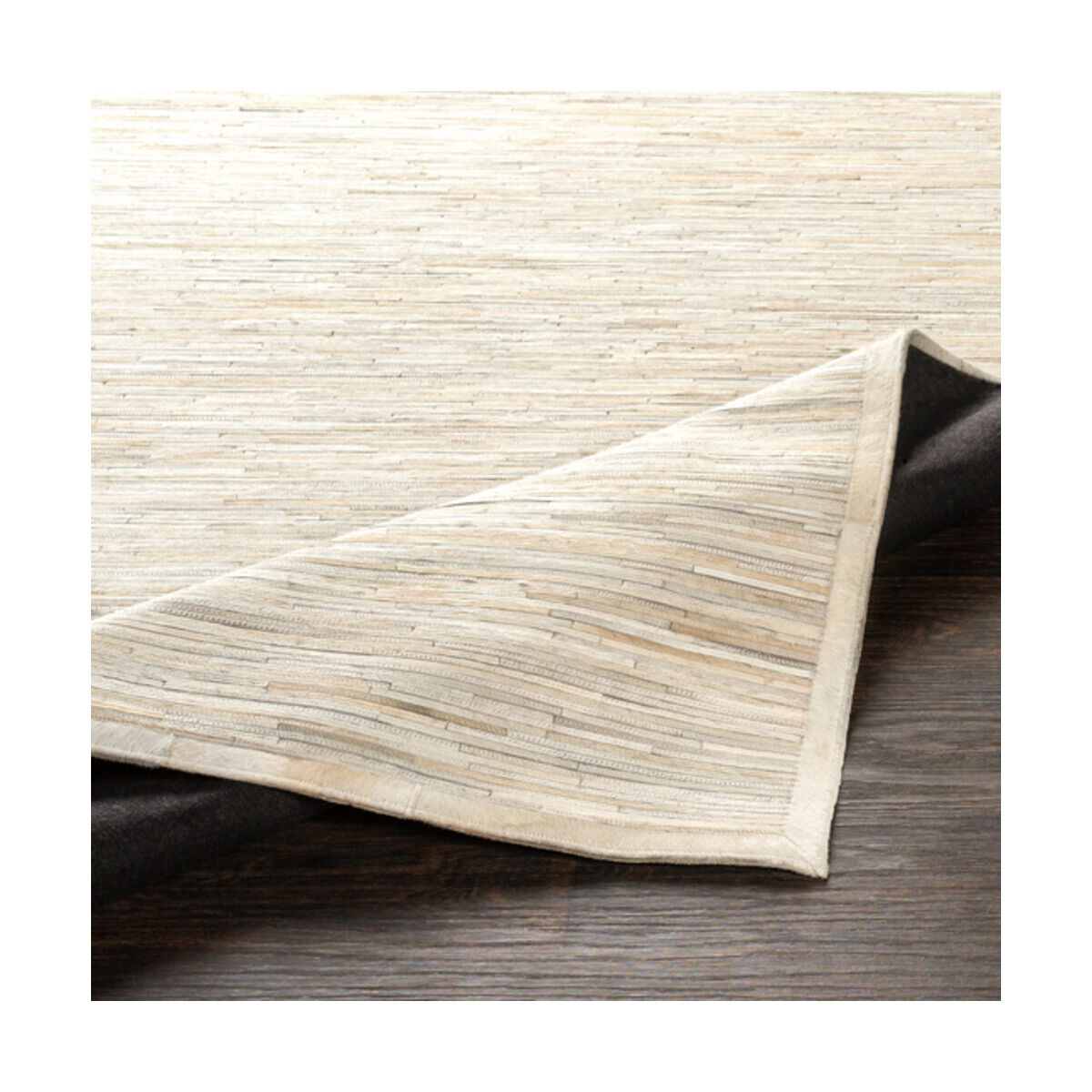 Zander 36 X 24 inch White/Cream/Beige/Taupe Rugs