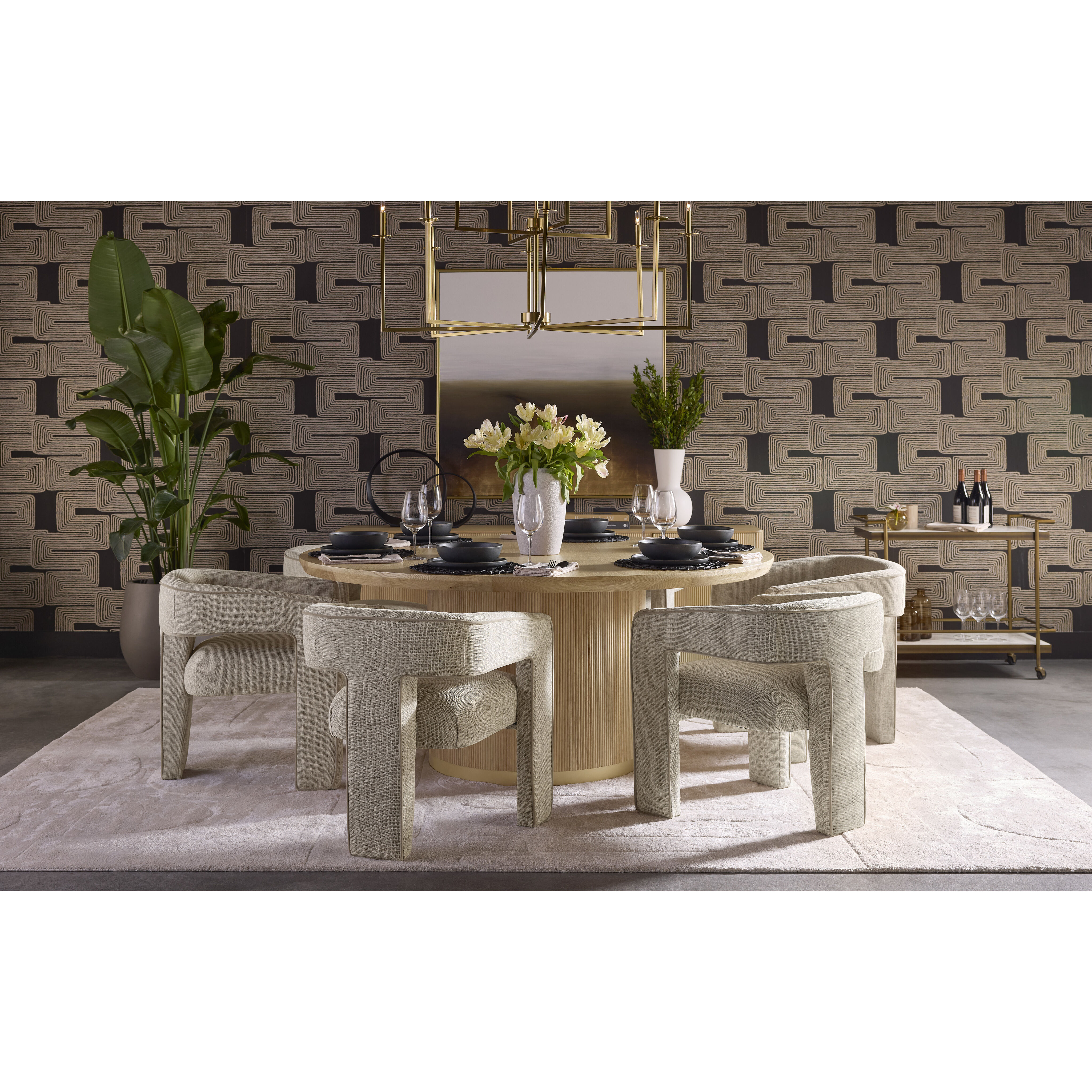 Autumn Silence 48 X 48 inch Hand Painted Art