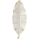 Lowcountry 1 Light Golden Sand and Brass Wall Sconce Wall Light