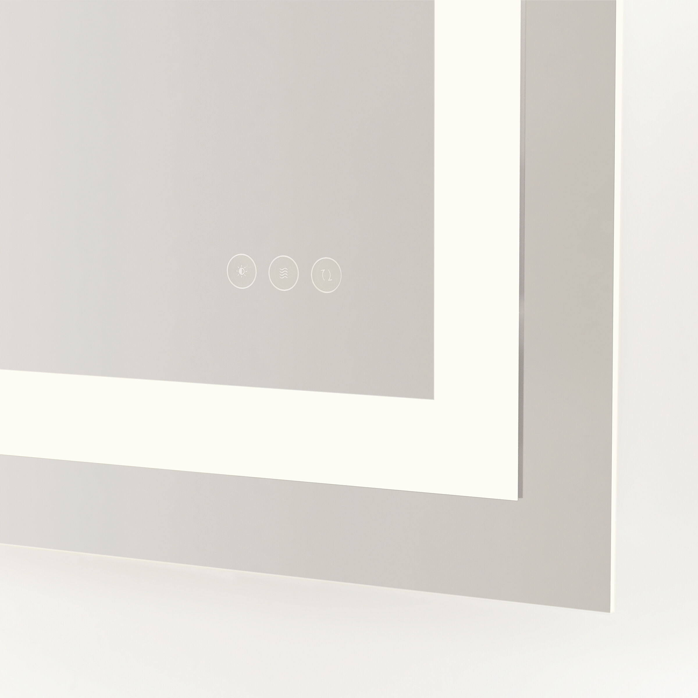 Mera 36 X 30 inch Might Bright White LED Wall Mirror