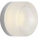 Drew & Jonathan Tatum 1 Light 5.12 inch Chrome Wall Sconce Wall Light in Clear Glass, 2700K