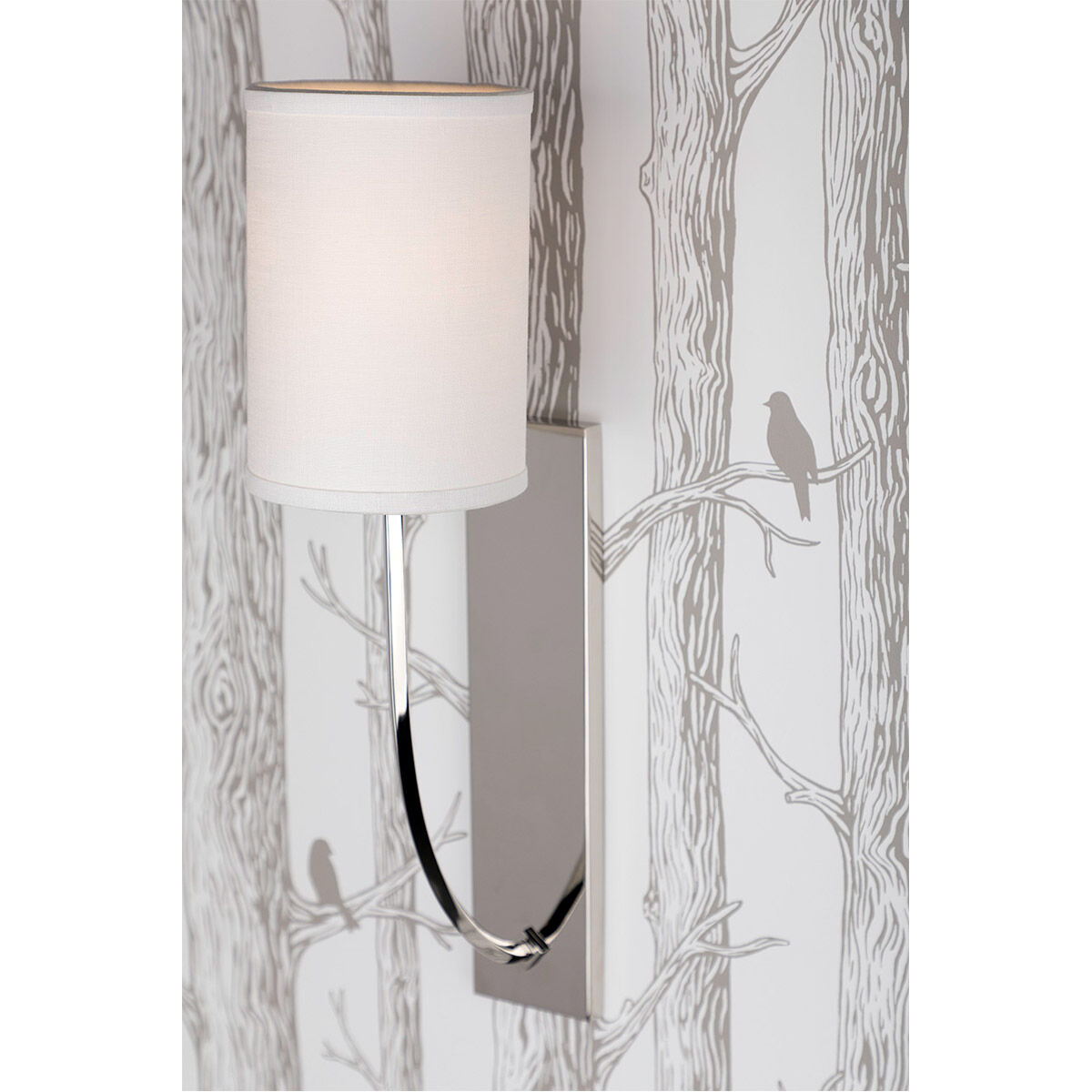 Colton 1 Light 4.5 inch Polished Nickel Wall Sconce Wall Light