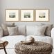 Verde Vista Green and Blue and Yellow Framed Art, The Studio