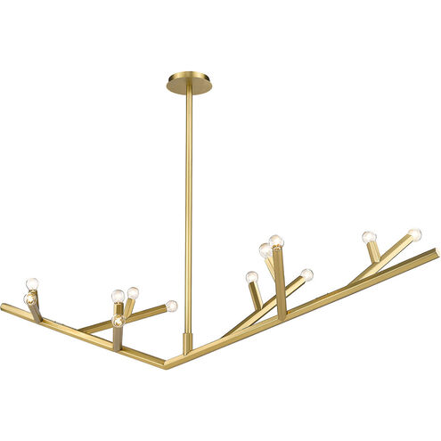 Oaks 12 Light 24.00 inch Island Light