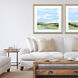 Waterside Collection Blue Framed Art