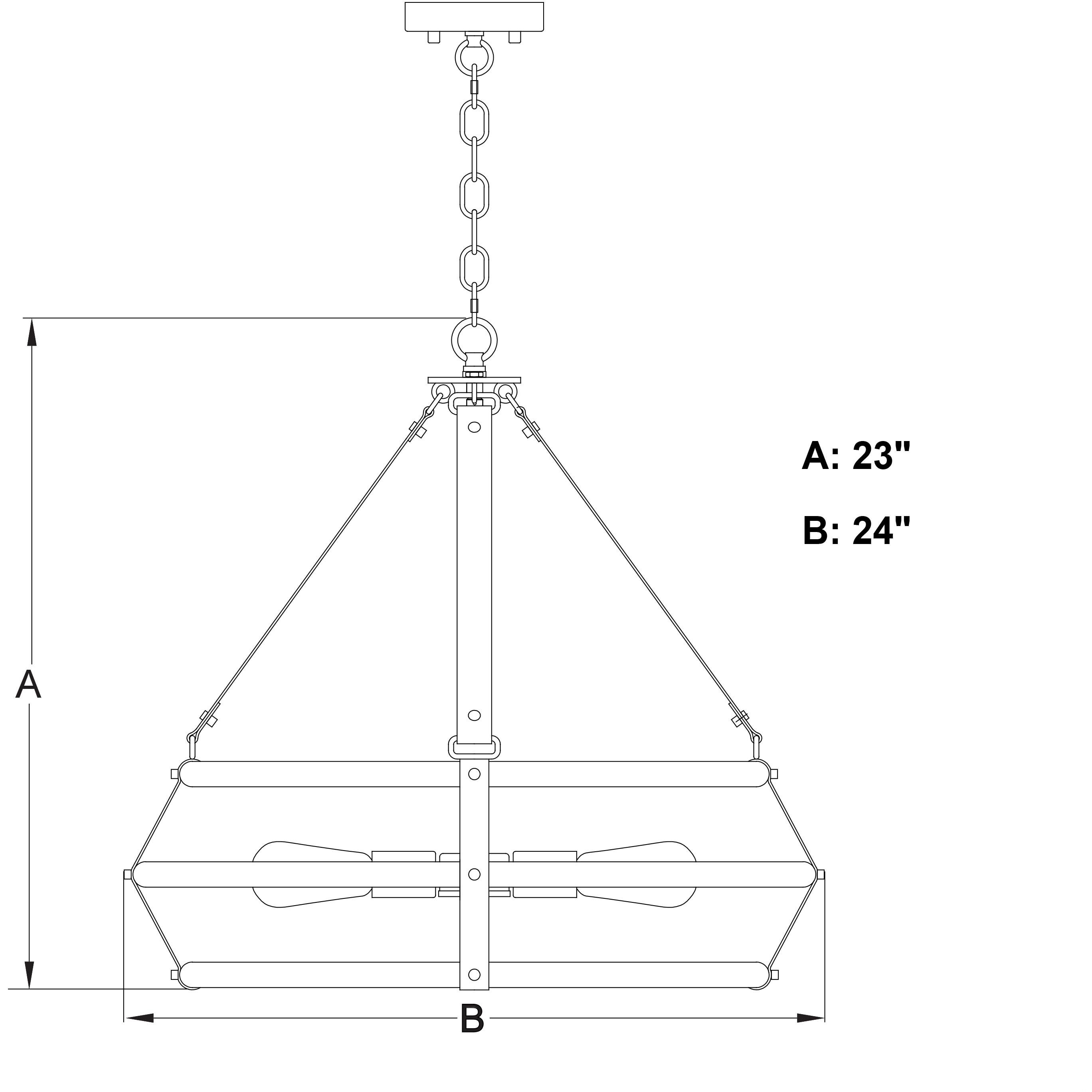 Taylor LED 24 inch Textured Black and Ash Gray Pendant Ceiling Light