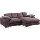 Plunge 106 X 46 inch Brown Sectional