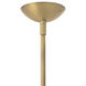 Pismo 1 Light 24 inch Lacquered Brass Pendant Ceiling Light, Large
