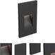 Echo 120V 3.00 watt Black Steplight