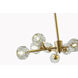 Canada 9 Light 32 inch Brass Chandelier Ceiling Light