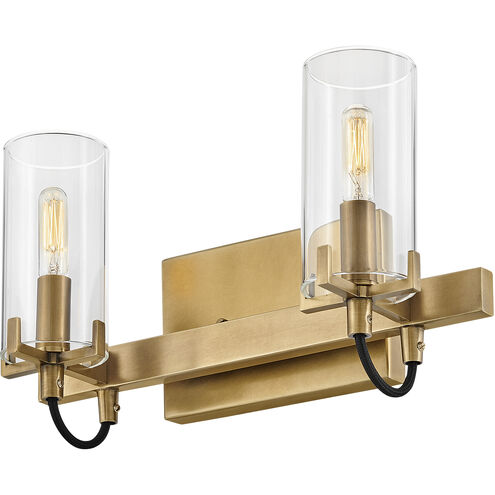 Ryden 13.75 inch Heritage Brass Vanity Light Wall Light