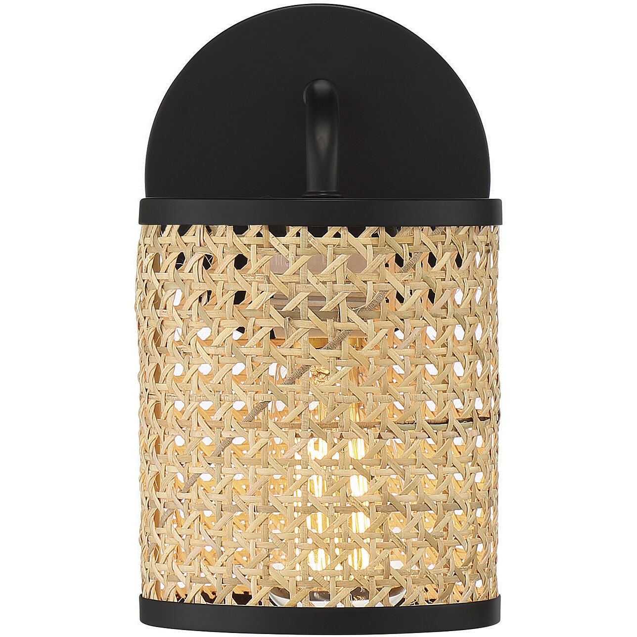 Jaylar 1 Light 5 inch Matte Black Wall Sconce Wall Light