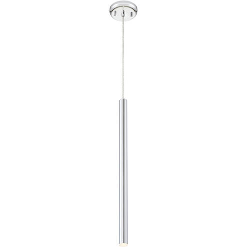 Forest LED 4.75 inch Chrome Pendant Ceiling Light in 1, 3, Chrome Steel