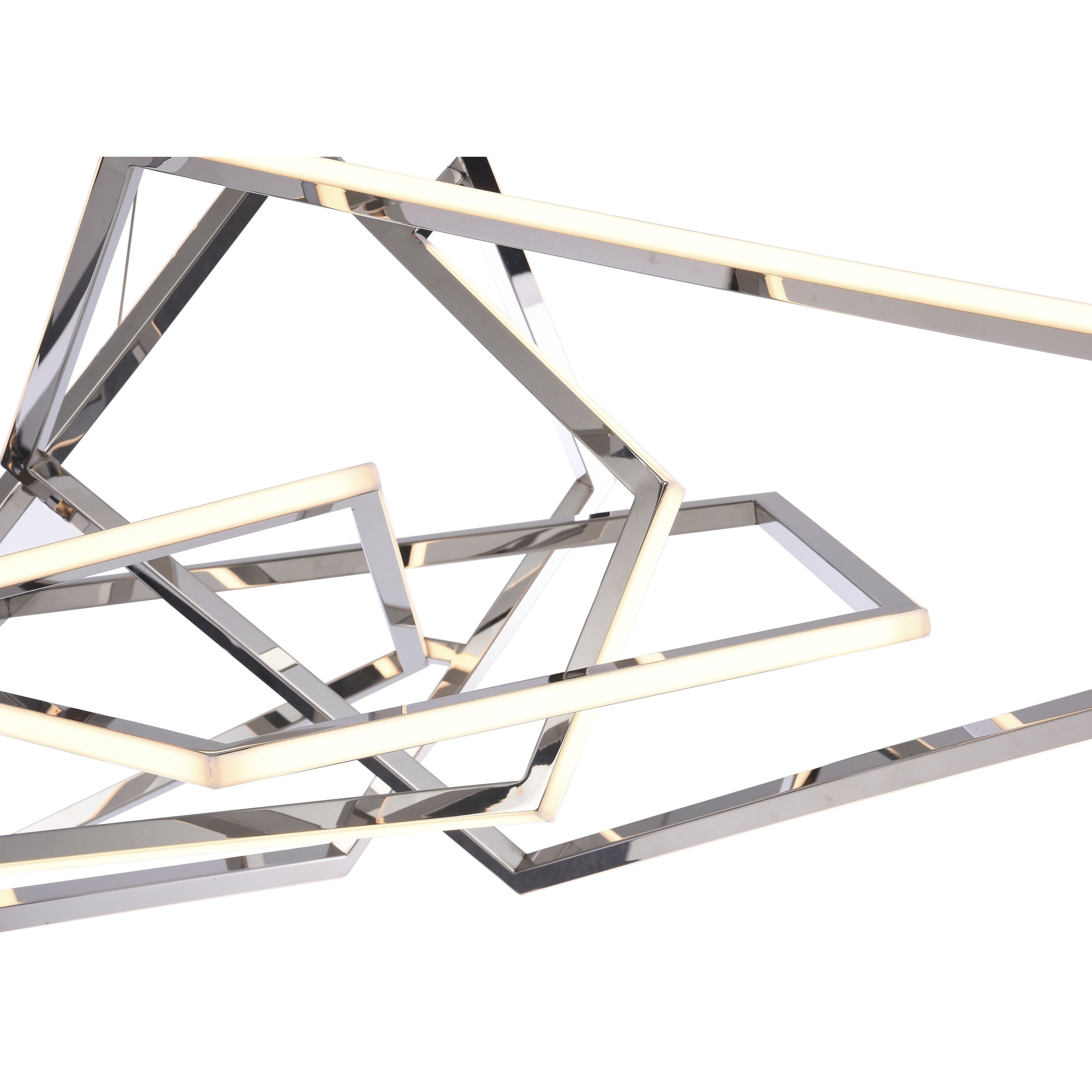 Canada LED 25.6 inch Chrome Chandelier Ceiling Light