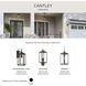 Cantley 1 Light 10.25 inch Antique Bronze Outdoor Wall Lantern