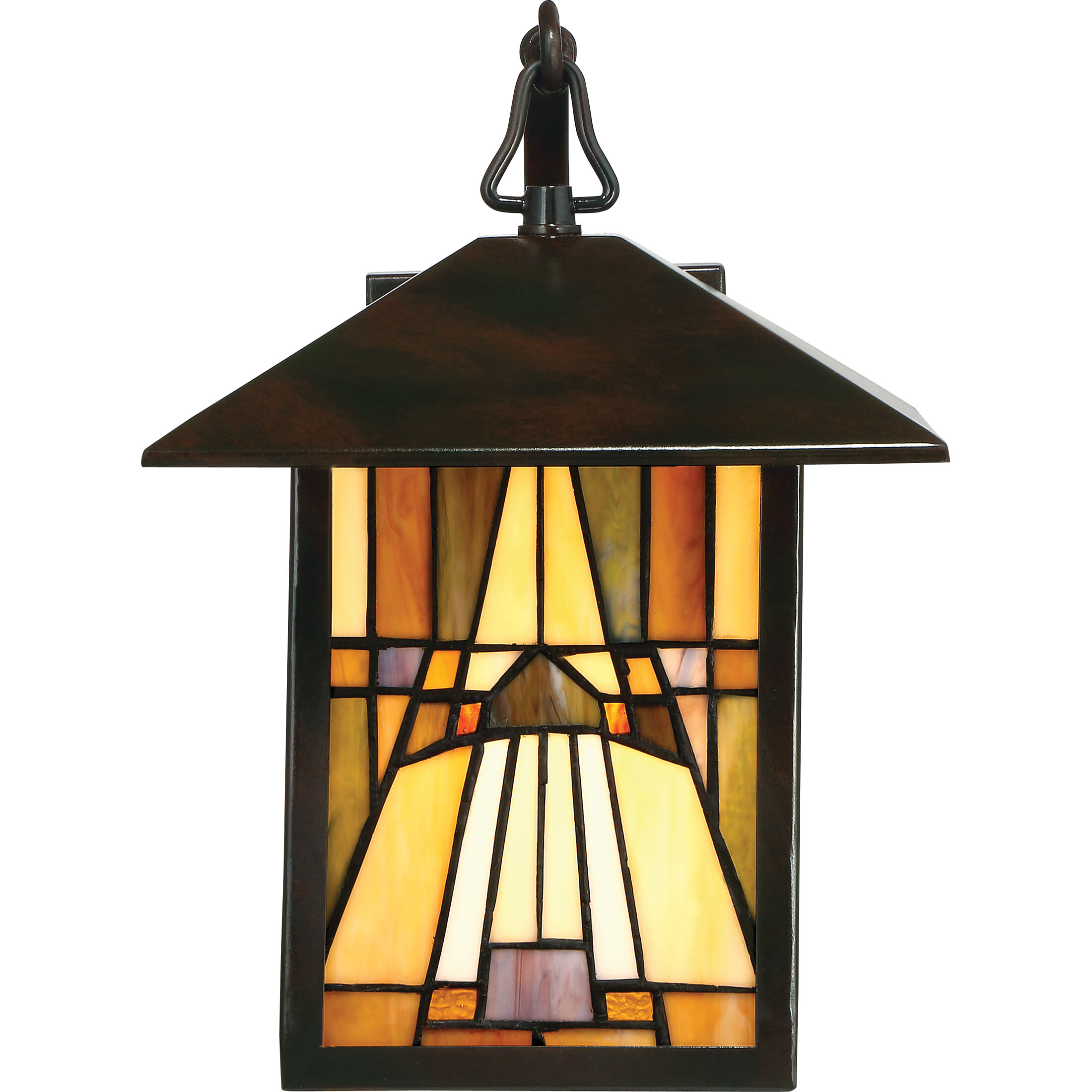 Inglenook 1 Light 12 inch Valiant Bronze Outdoor Wall Lantern