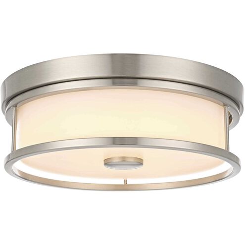 Kolson 12 inch Polished Nickel Flush Mount Ceiling Light