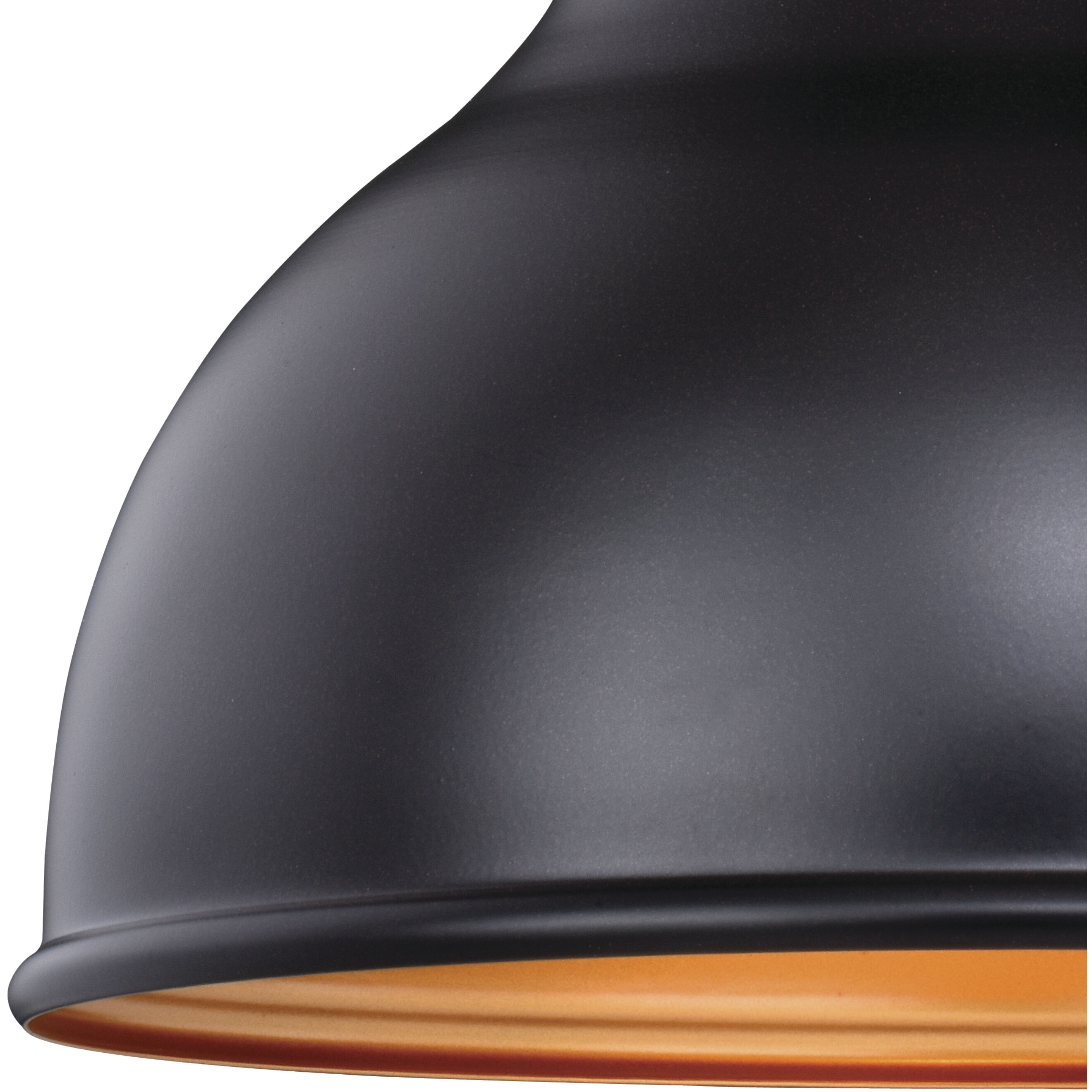 Delano LED 11 inch Oil Burnished Bronze and Light Gold Outdoor Pendant