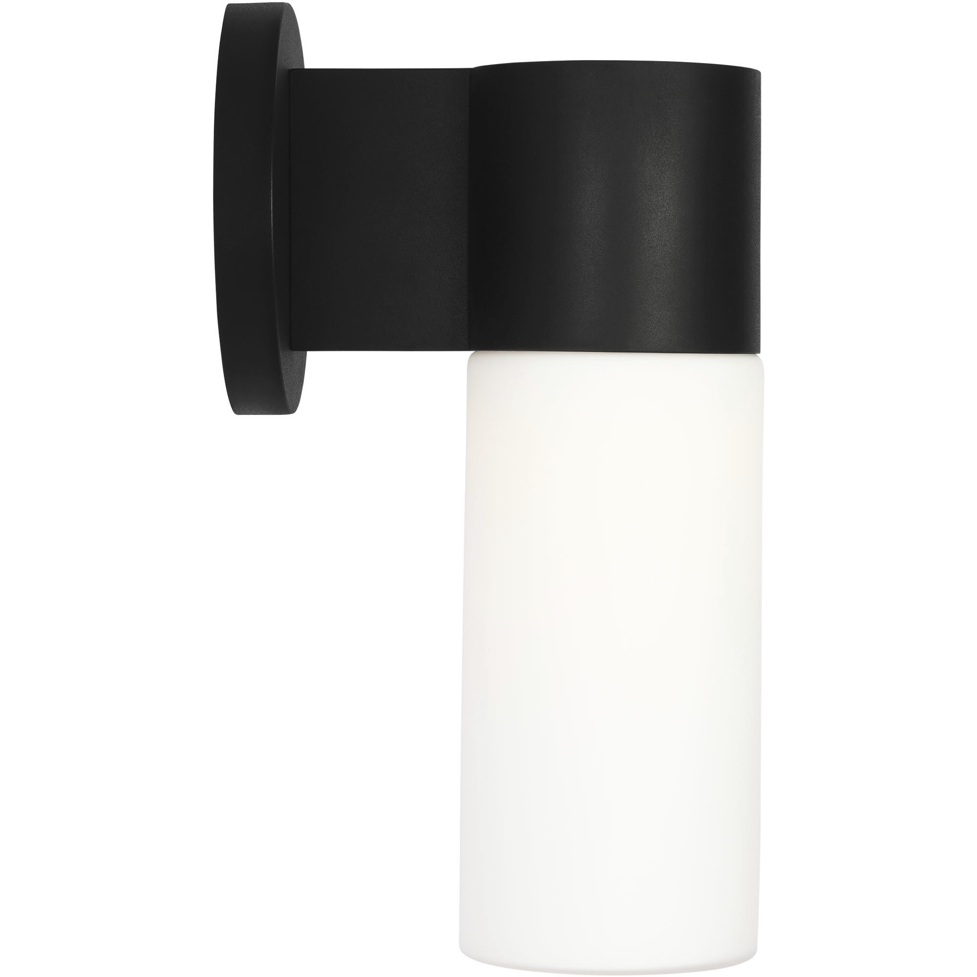 Barbara Barry Focal LED 16.25 inch Textured Black Outdoor Sconce