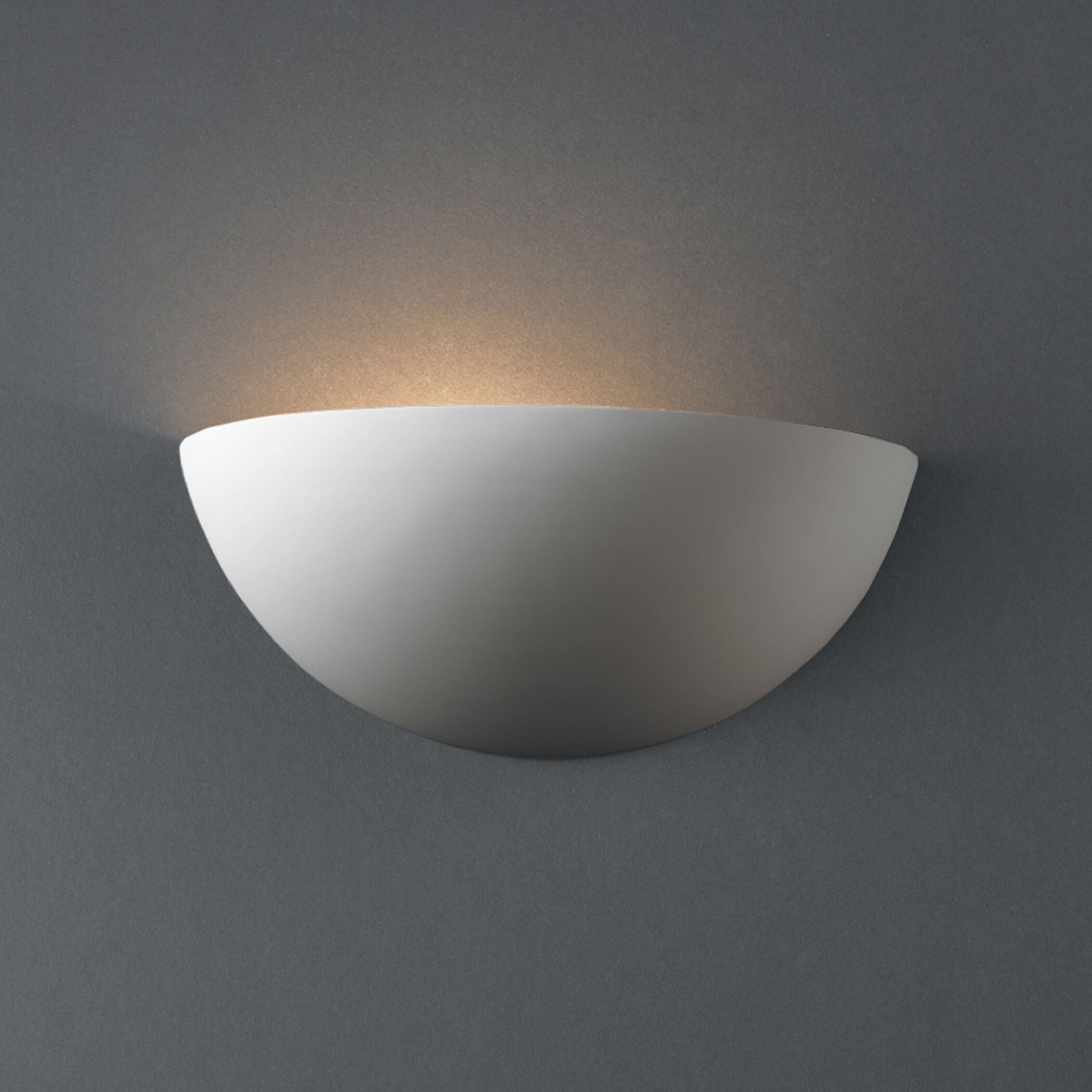 Ambiance Collection Wall Sconce Wall Light in Bisque, Incandescent, Small