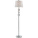 Oriel 64 inch 100.00 watt Chrome Floor Lamp Portable Light