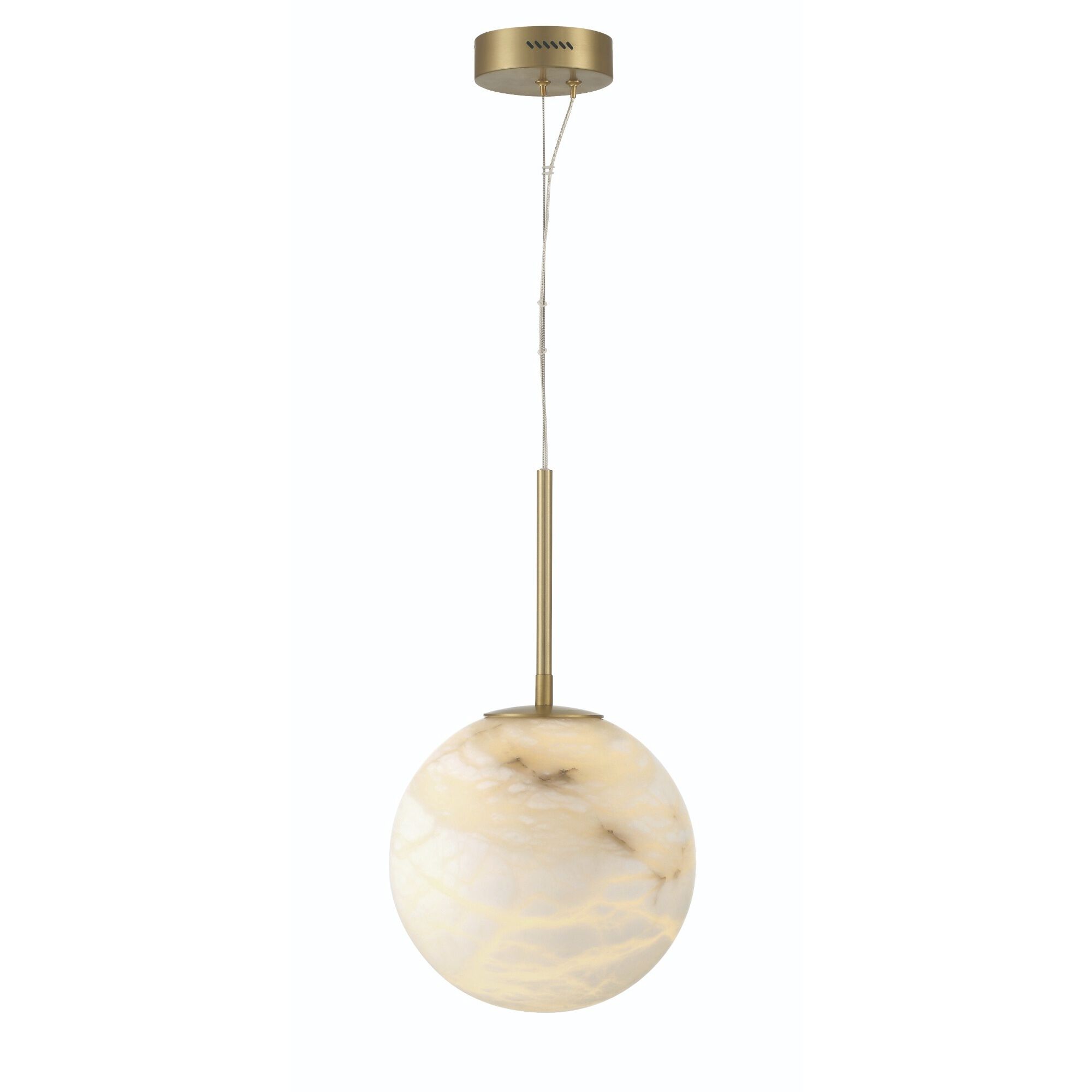Kepler LED 12 inch Gold Pendant Ceiling Light