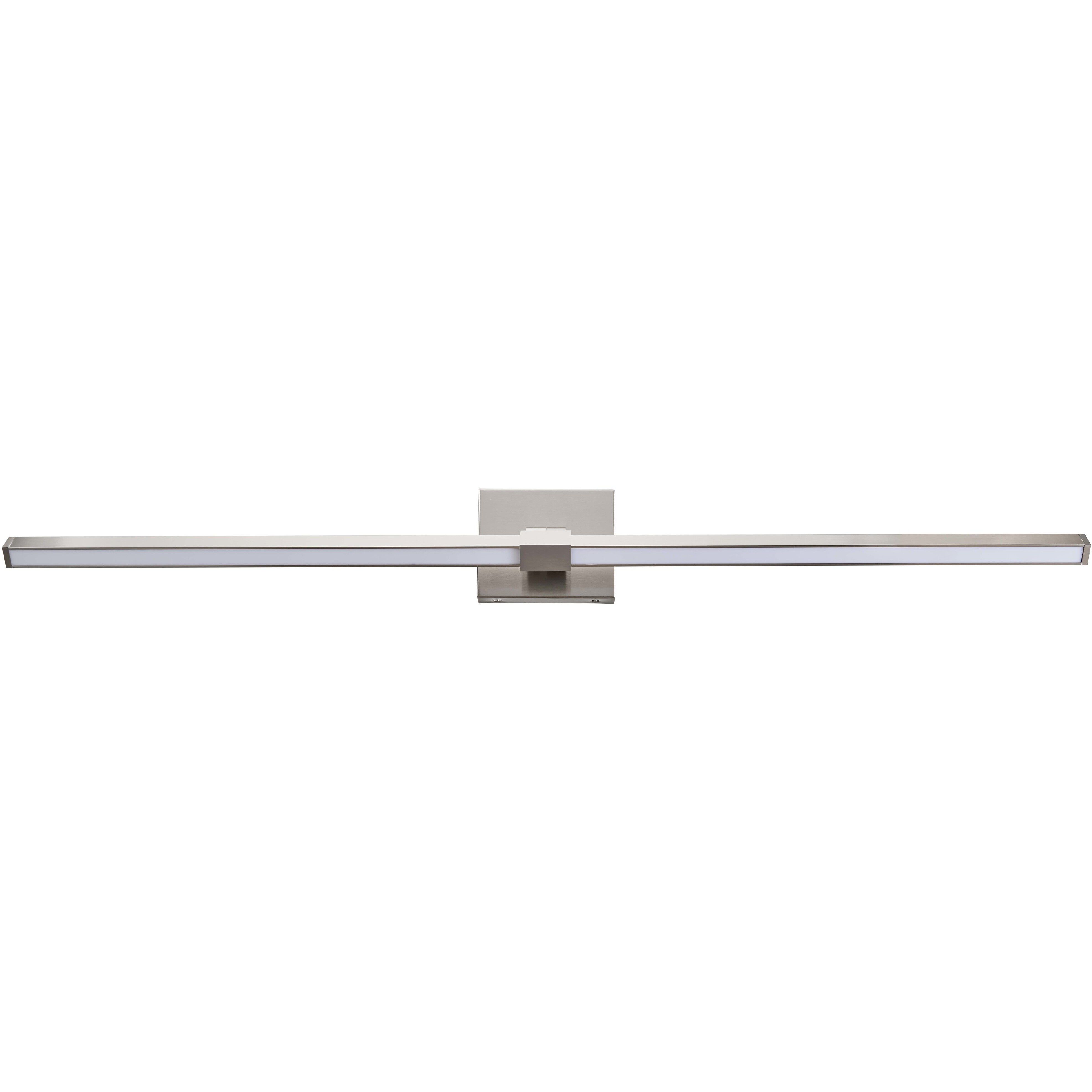 Epee LED 42 inch Brushed Nickel Bath Vanity Light Wall Light