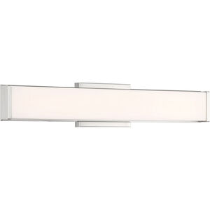 Citi LED 24 inch Brushed Steel Vanity Light Wall Light