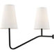 Modern 4 Light 40 inch Oil Rubbed Bronze Linear Chandelier Ceiling Light