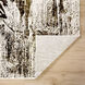 Eclectic Luxe 114 X 79 inch Gold Rug in 6 x 9
