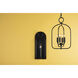 Mallory 1 Light 7 inch Aged Iron ADA Wall Sconce Wall Light