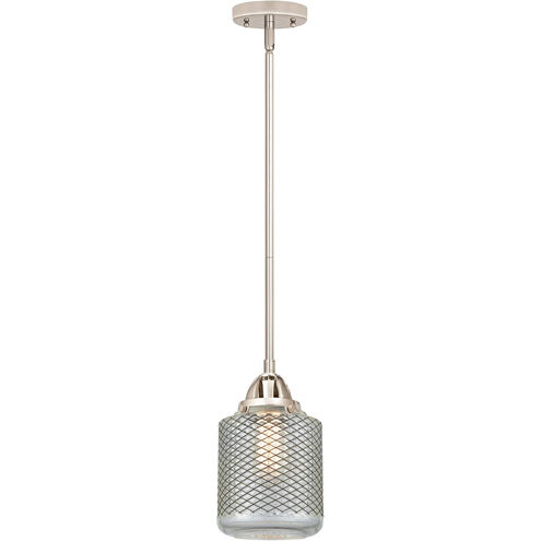 Nouveau 2 Stanton LED 6 inch Polished Nickel Mini Pendant Ceiling Light