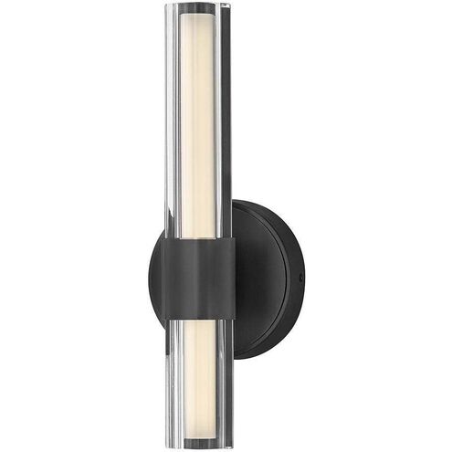 Georgette LED 5.25 inch Black Bath Light Wall Light