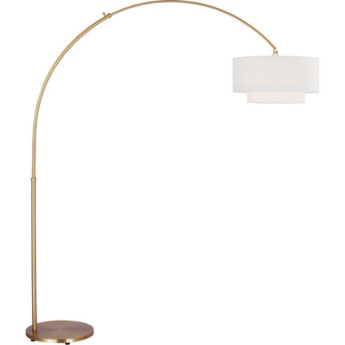 kate spade new york Sawyer 75.25 inch 9 watt Burnished Brass Floor Lamp Portable Light