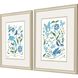 Florals Collection Champagne Gold Framed Art