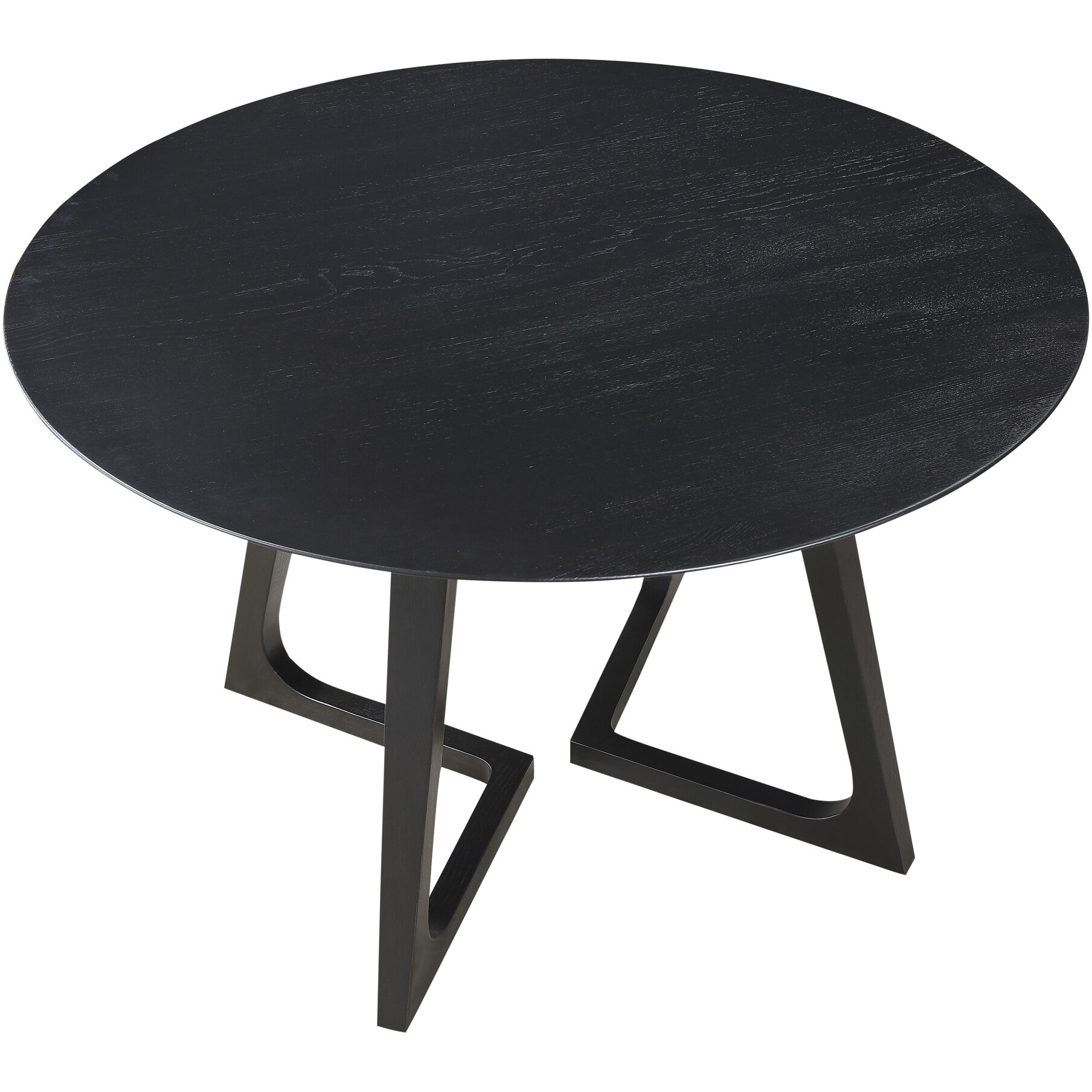 Godenza 47.5 X 47.5 inch Black Dining Table, Round