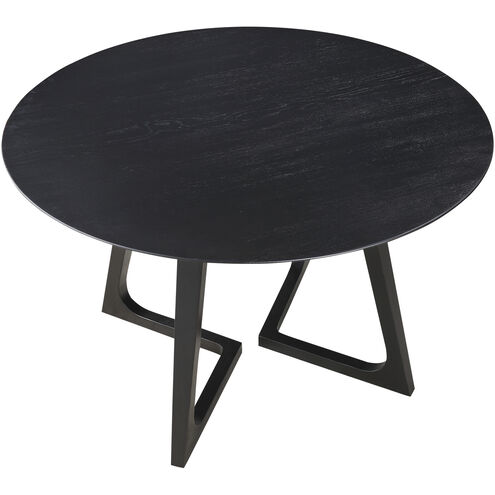 Godenza 47.5 X 47.5 inch Black Dining Table, Round