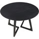 Godenza 48 X 48 inch Black Dining Table