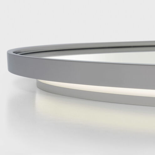 Cadre 30 X 30 inch Chrome Backlit Wall Mirror