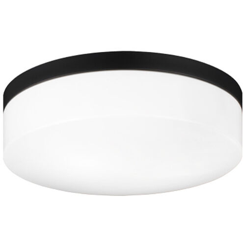 Xenon LED 11 inch Black Flush Mount Ceiling Light