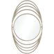 Chrysler III 27 X 16 inch Champagne Silver with Mirror Wall Mirror